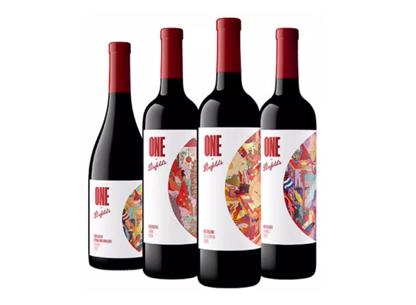 十堰回收奔富一号中国游龙飞鹤红酒Penfolds ONE奔富1号宁夏干红葡萄酒中国法国加州混酿
