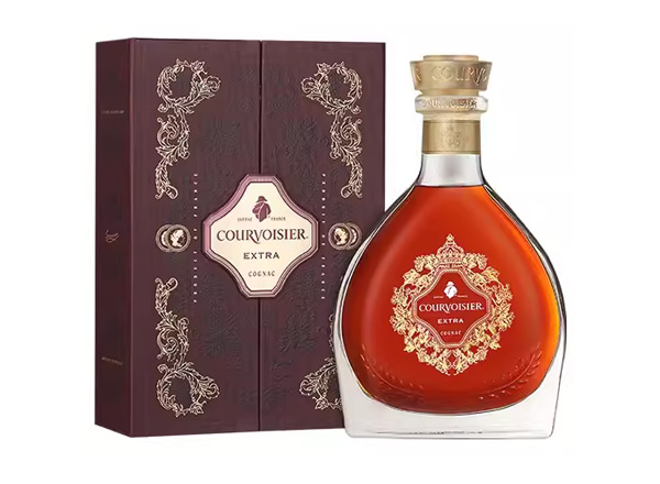 十堰回收拿破仑至尊EXTRA馥华诗干邑白兰地700ml礼盒装Courvoisier洋酒