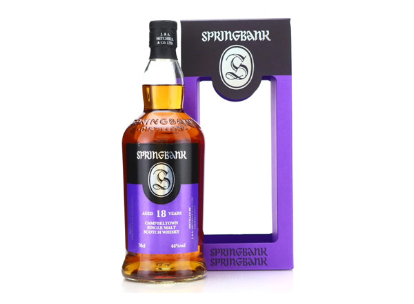 十堰Springbank云顶18年威士忌回收云顶威士忌洋酒700ml