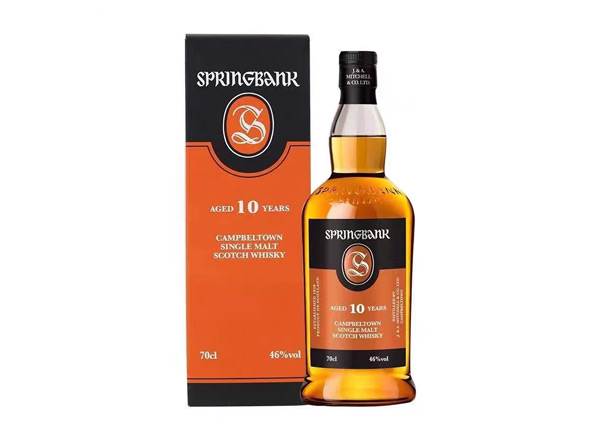 十堰收购云顶10年威士忌SpringBank云顶10年700ml回收洋酒行货