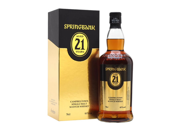 十堰SpringBank云顶21年威士忌回收苏格兰单一麦芽威士忌700ml进口洋酒收购