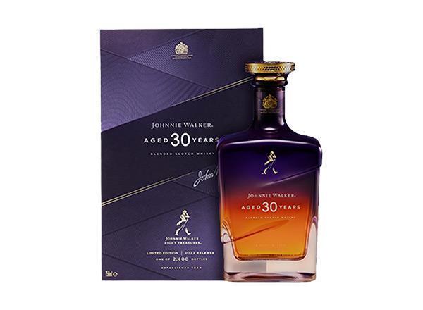 十堰Johnnie Walker尊尼获加30年回收尊尼获加威士忌紫金臻选750ml礼盒装洋酒收购约翰走路中国限量版