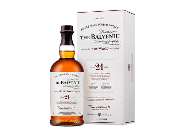 十堰回收百富威士忌21年波特桶陈酿The Balvenie Portwood Single百富洋酒收购
