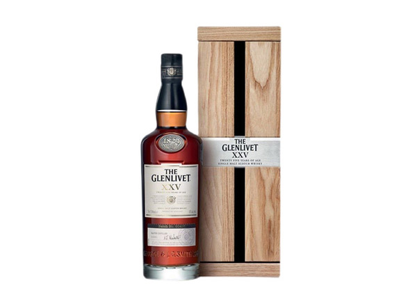 十堰格兰威特威士忌回收格兰威特25年陈酿威士忌The Glenlivet XXV洋酒上门收购