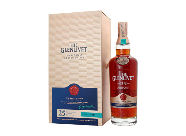 十堰The Glenlivet回收格兰威特25年苏格兰单一麦芽威士忌陈酿风味创造系列