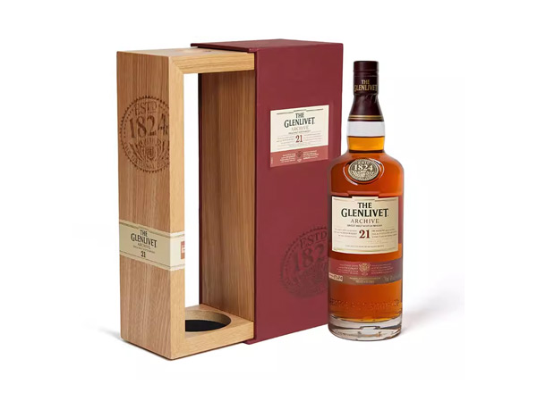十堰上门收购格兰威特21年陈酿威士忌回收The Glenlivet Archive洋酒
