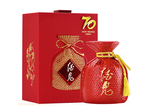 十堰回收酒鬼酒红坛70纪念酒1949-2019年收藏酒54度700ml上门收购行情价格