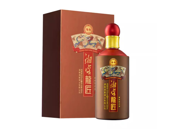 十堰湘窖龍匠地和回收湘窖酒龙匠酱香型53度500ml礼盒装