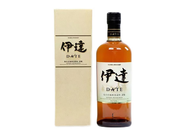 十堰Nikka Date回收一甲宫城峡蒸馏所产伊达调和型威士忌