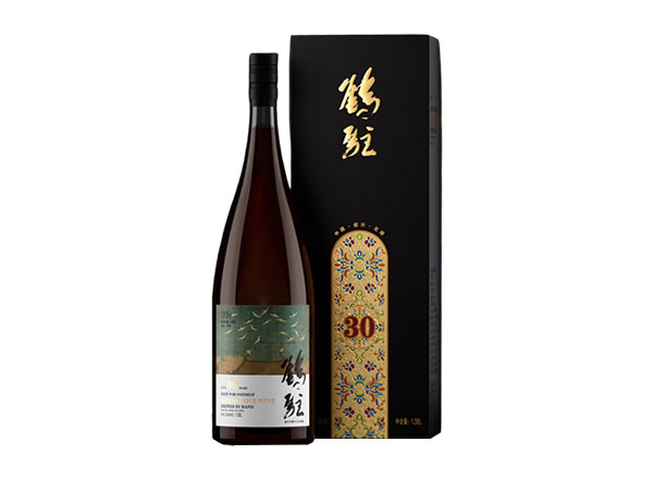 十堰鹤驻新花雕回收鹤驻30年瑞鹤图黄酒
