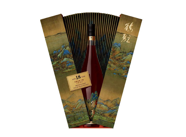 十堰鹤驻18年黄酒回收鹤驻新花雕18年珍藏版千里江山图