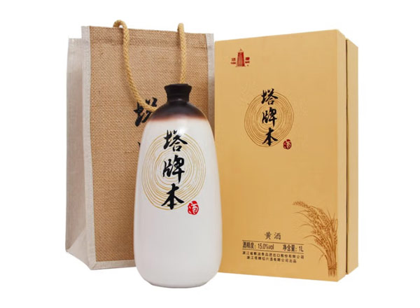 十堰塔牌黄酒回收塔牌本酒500ml/1000ml绍兴黄酒花雕酒礼盒