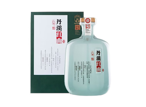 十堰丹溪黄酒回收丹溪8年红曲黄酒750mL 2瓶礼盒装