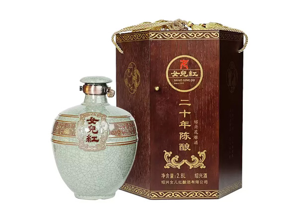 十堰女儿红绍兴黄酒回收女儿红二十年陈酿20年花雕酒2.8L坛装礼盒