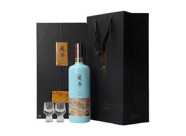 十堰会稽山黄酒回收兰亭大师三十年陈酿1L礼盒装绍兴黄酒