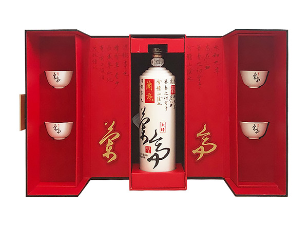 十堰会稽山黄酒回收大师兰亭三十年陈酿1L商务版礼盒装