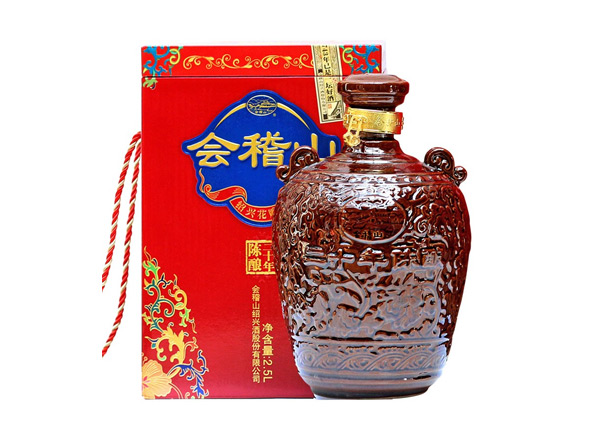 十堰回收会稽山二十年黄酒陶坛20年陈酿2.5L花雕酒