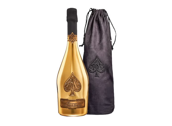 十堰黑桃A香槟回收黑桃A黄金香槟金色瓶Armand de Brignac Brut