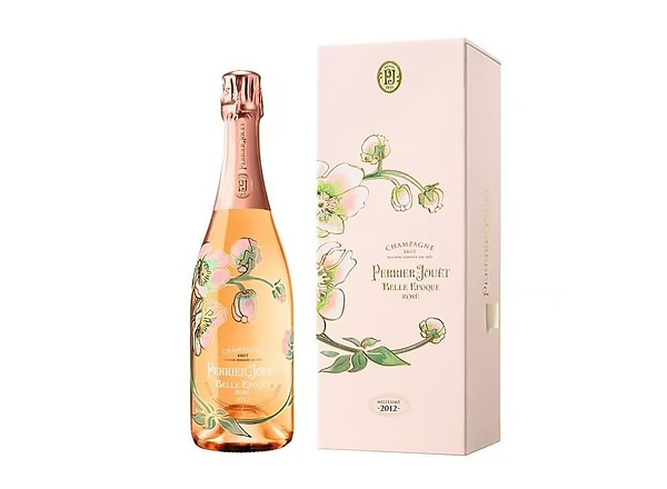 十堰回收巴黎之花美丽时光桃红年份香槟礼盒装Perrier-Jouët Belle Epoque Rosé