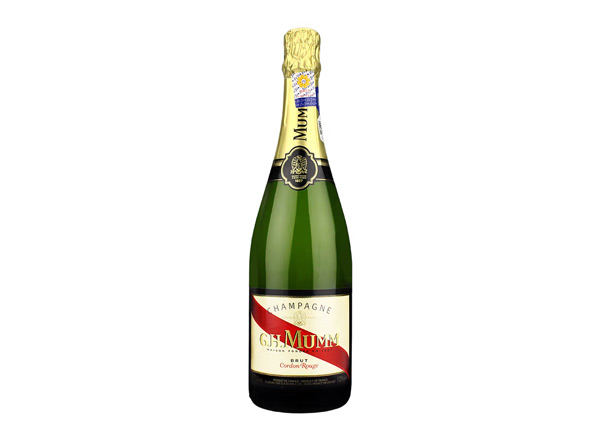 十堰玛姆香槟回收玛姆红带特级香槟G.H.MUMM Brut